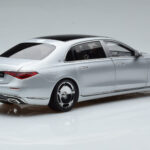 Mercedes Maybach S600 W222 V12 Biturbo Hightech Hõbedane Almost Real 1:18 - image 3 of 12