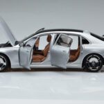 Mercedes Maybach S600 W222 V12 Biturbo Hightech Hõbedane Almost Real 1:18 - image 4 of 12