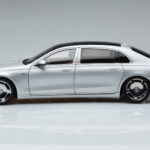 Mercedes Maybach S600 W222 V12 Biturbo Hightech Hõbedane Almost Real 1:18 - image 5 of 12