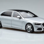 Mercedes Maybach S600 W222 V12 Biturbo Hightech Hõbedane Almost Real 1:18 - image 6 of 12