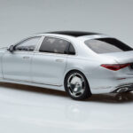 Mercedes Maybach S600 W222 V12 Biturbo Hightech Hõbedane Almost Real 1:18 - image 7 of 12
