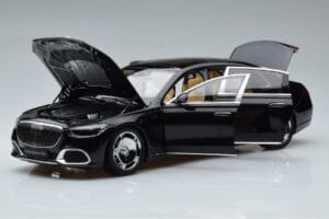 Mercedes Maybach S600 W222 V12 Biturbo Obsidian Must Almost Real 1:18 820115 Metall - pilt 2/11