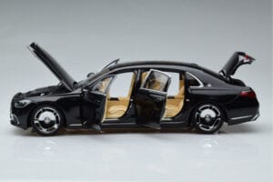 Mercedes Maybach S600 W222 V12 Biturbo Obsidian Must Almost Real 1:18 820115 Metall - pilt 4/11