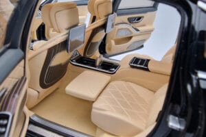 Mercedes Maybach S600 W222 V12 Biturbo Obsidian Must Almost Real 1:18 820115 Metall - pilt 9/11