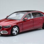 Mercedes Maybach S600 W222 V12 Biturbo Patagonia Punane Almost Real 1:18