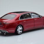 Mercedes Maybach S600 W222 V12 Biturbo Patagonia Punane Almost Real 1:18 - image 3 of 10