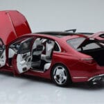 Mercedes Maybach S600 W222 V12 Biturbo Patagonia Punane Almost Real 1:18 - image 5 of 10
