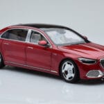 Mercedes Maybach S600 W222 V12 Biturbo Patagonia Punane Almost Real 1:18 - image 6 of 10