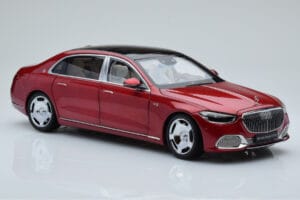 Mercedes Maybach S600 W222 V12 Biturbo Patagonia Punane Almost Real 1:18 820119 Metall - pilt 6/10