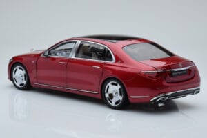 Mercedes Maybach S600 W222 V12 Biturbo Patagonia Punane Almost Real 1:18 820119 Metall - pilt 7/10