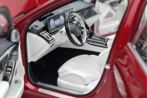 Mercedes Maybach S600 W222 V12 Biturbo Patagonia Punane Almost Real 1:18 820119 Metall - pilt 8/10
