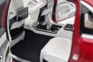 Mercedes Maybach S600 W222 V12 Biturbo Patagonia Punane Almost Real 1:18 820119 Metall - pilt 9/10