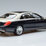 Mercedes Maybach S650 X222 Hõbedsinine Norev 1:18 B66960615 Metall - image 3 of 7