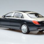 Mercedes Maybach S650 X222 Hõbedsinine Norev 1:18 B66960615 Metall - image 6 of 7