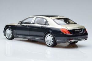 Mercedes Maybach S650 X222 Hõbedsinine Norev 1:18 B66960615 Metall - pilt 6/7
