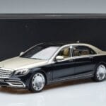 Mercedes Maybach S650 X222 Hõbedsinine Norev 1:18 B66960615 Metall - image 7 of 7