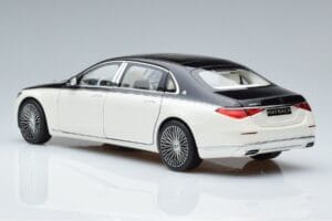 Mercedes Maybach S680 X223 Valge Norev 1:18 B66961424 Metall - pilt 6/7