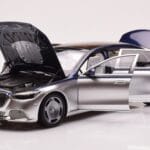 Mercedes Maybach S680 W223 Nautical Sinine Cirrus Hõbedane Almost Real 1:18 820125 - image 2 of 8
