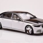 Mercedes Maybach S680 W223 Obsidian Must Diamond Valge Almost Real 1:18 - image 5 of 7