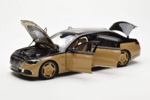 Mercedes Maybach S680 W223 Obsidian Must Sand Almost Real 1:18 820124 Metall - pilt 2/7
