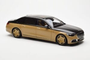 Mercedes Maybach S680 W223 Obsidian Must Sand Almost Real 1:18 820124 Metall - pilt 5/7