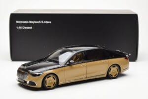 Mercedes Maybach S680 W223 Obsidian Must Sand Almost Real 1:18 820124 Metall - pilt 7/7