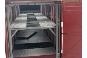Mercedes O317 Porsche Transporter Punane CMR 1:18 CMR149 Metall - pilt 5/12