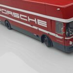 Mercedes O317 Porsche Transporter Punane CMR 1:18 - image 9 of 12