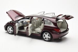 Mercedes R-Class W251 Punane Metallic Minichamps 1:18 150034602 Metall - pilt 5/8