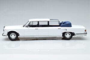 Mercedes 600 Pullman W100 Landaulet Valge KK-Scale 1:18 KKDC181184 Metall - pilt 3/6