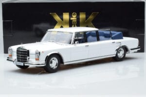 Mercedes 600 Pullman W100 Landaulet Valge KK-Scale 1:18 KKDC181184 Metall - pilt 6/6