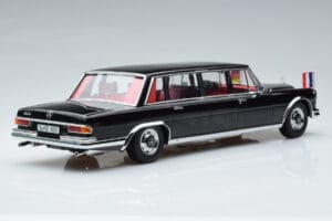 Mercedes 600 Pullman W100 W. Brandt G. Pompidou KK-Scale 1:18 KKDC181134 Metall - pilt 2/6