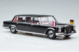 Mercedes 600 Pullman W100 W. Brandt G. Pompidou KK-Scale 1:18 KKDC181134 Metall - pilt 4/6
