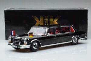 Mercedes 600 Pullman W100 W. Brandt G. Pompidou KK-Scale 1:18 KKDC181134 Metall - pilt 6/6
