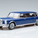 Mercedes S-Class 600 W100 LWB Pullman Tumesinine MCG 1:18 MCG18189 Metall