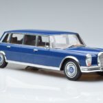 Mercedes S-Class 600 W100 LWB Pullman Tumesinine MCG 1:18 MCG18189 Metall - image 4 of 6