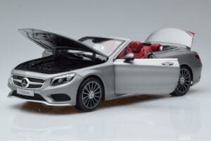 Mercedes S-Class A217 Kabriolett Hall Norev 1:18 B66960355 Metall - pilt 2/8