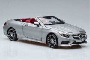 Mercedes S-Class A217 Kabriolett Hall Norev 1:18 B66960355 Metall - pilt 6/8