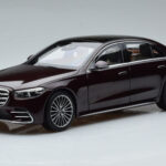 Mercedes S-Class W223 AMG Line Punane Norev 1:18