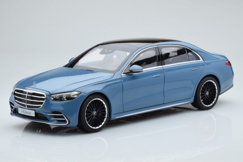Mercedes S-Class W223 Vintage Sinine Norev 1:18