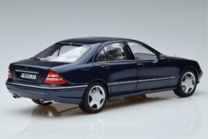 Mercedes S55 AMG W220 Sinine Norev 1:18 183817 Metall - pilt 3/7