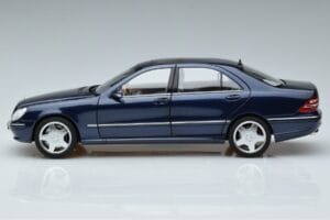 Mercedes S55 AMG W220 Sinine Norev 1:18 183817 Metall - pilt 4/7