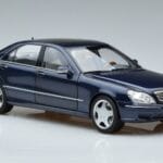 Mercedes S55 AMG W220 Sinine Norev 1:18 183817 Metall - image 5 of 7