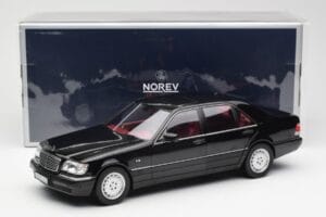 Mercedes S600 W140 Must Norev 1:18 183722 Metall - pilt 8/8