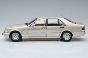 Mercedes S600 W140 Hõbedane Norev 1:18 183723 Metall - pilt 4/7