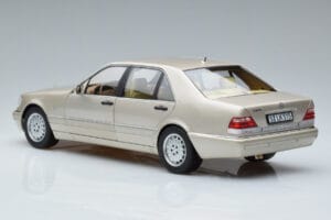 Mercedes S600 W140 Hõbedane Norev 1:18 183723 Metall - pilt 6/7