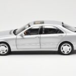 Mercedes S600 W220 Hõbedane Metallic Norev 1:18 - image 4 of 8