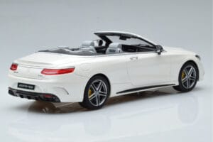 Mercedes AMG S63 A217 Kabriolett Diamond Valge GT Spirit 1:18 B66965712 Vaik - pilt 2/6
