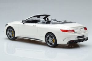 Mercedes AMG S63 A217 Kabriolett Diamond Valge GT Spirit 1:18 B66965712 Vaik - pilt 5/6