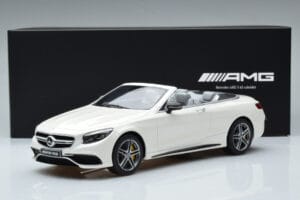 Mercedes AMG S63 A217 Kabriolett Diamond Valge GT Spirit 1:18 B66965712 Vaik - pilt 6/6